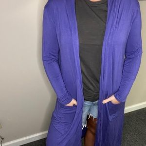 Long cardigan